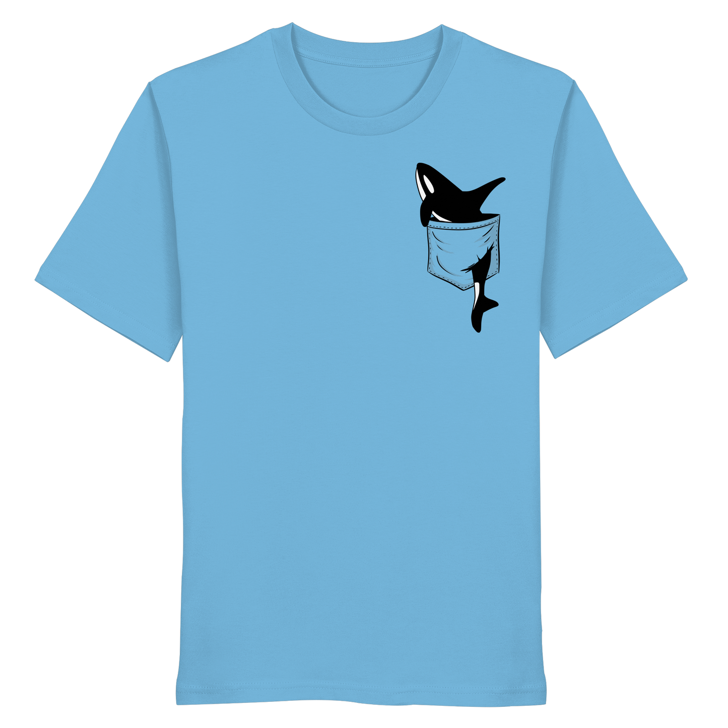 Orca In Deiner Tasche - Organic Shirt