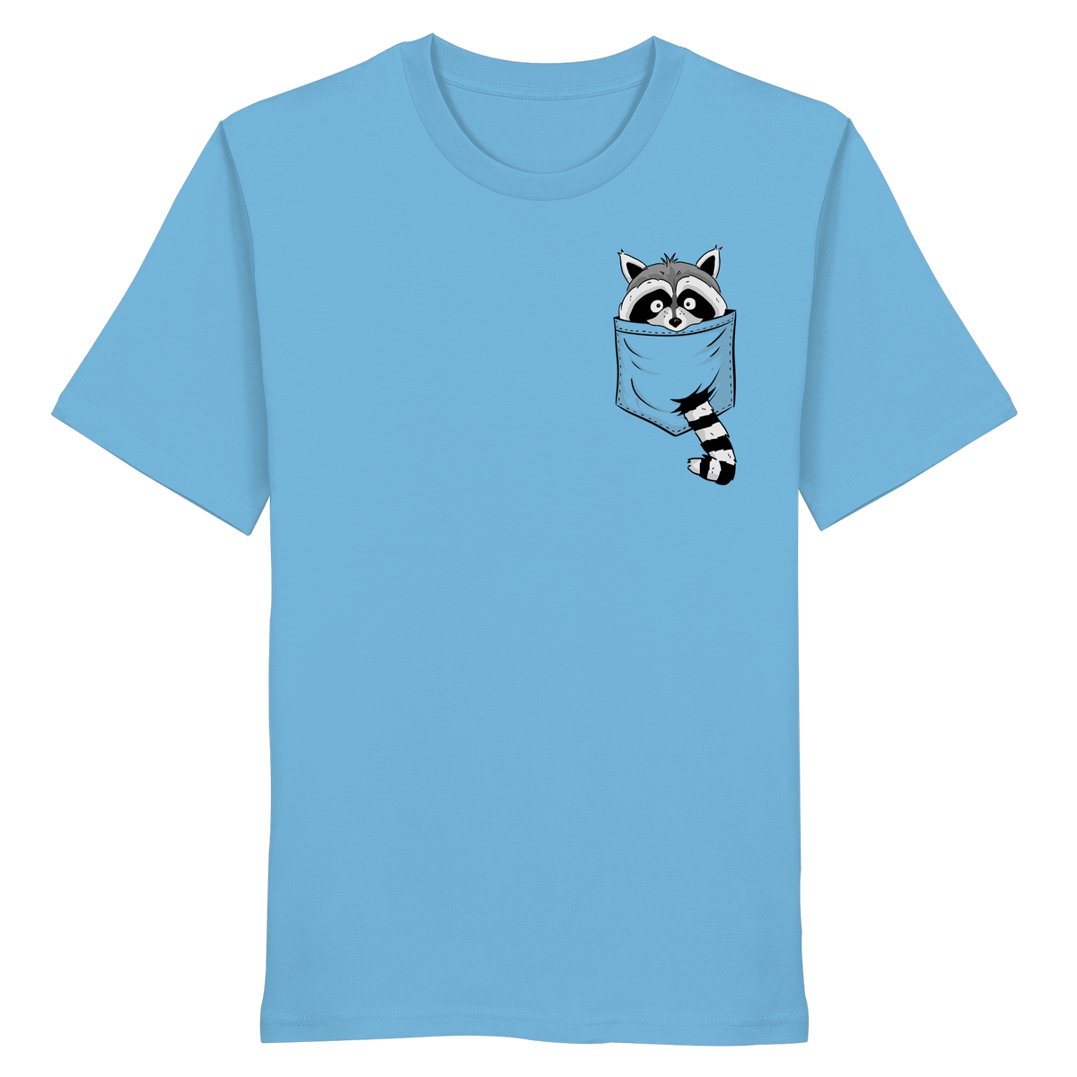 Waschbär in Deiner Tasche - Organic Shirt