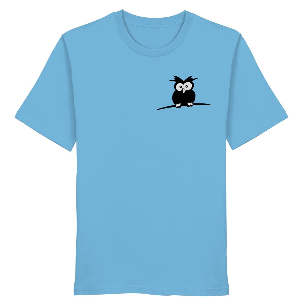 Kleine struppige Eule - Organic Shirt