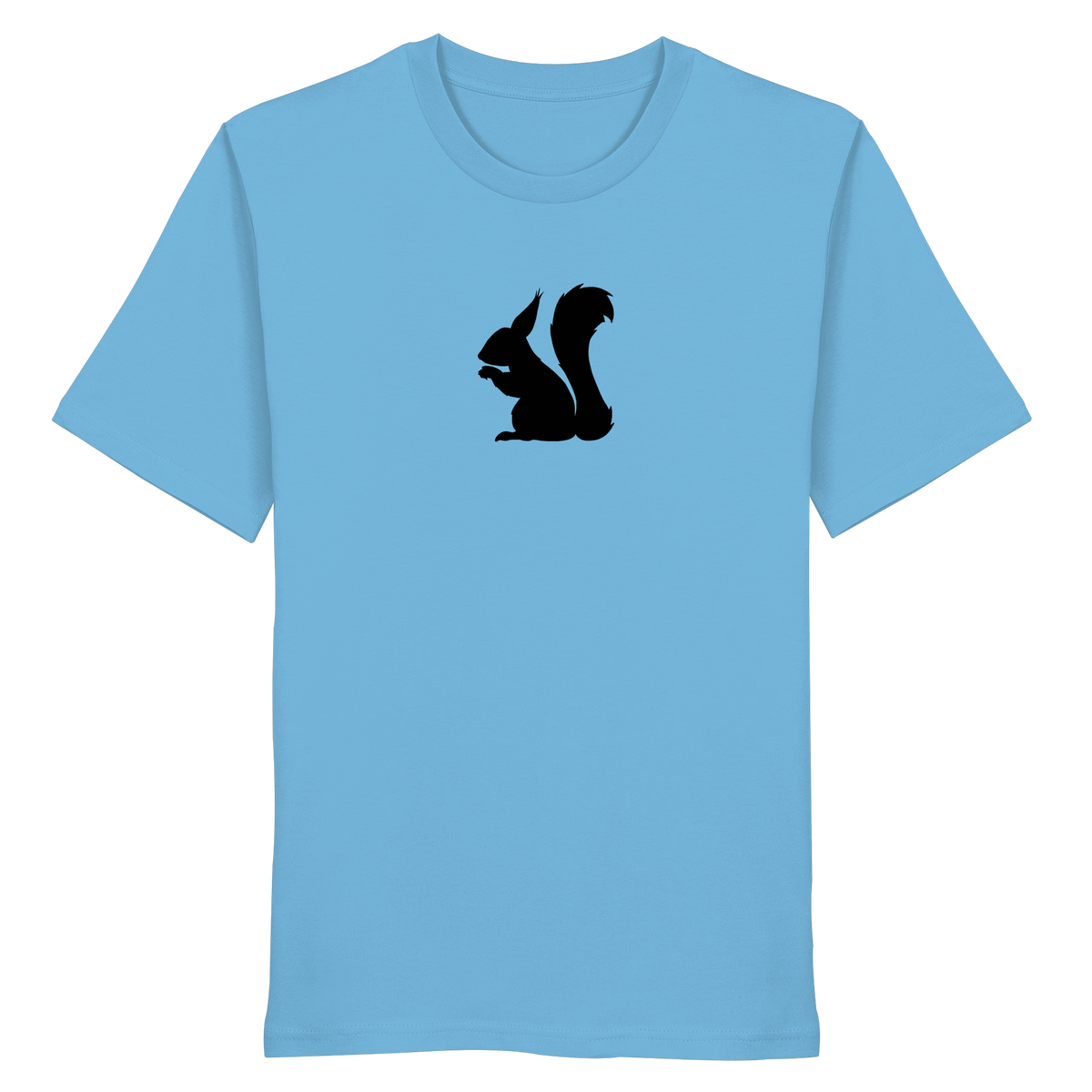 Eichhörnchen Silhouette - Organic Shirt