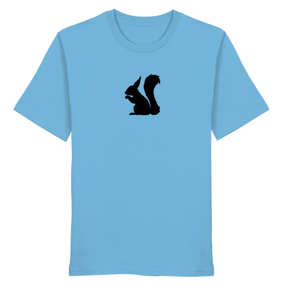 Eichhörnchen Silhouette - Organic Shirt