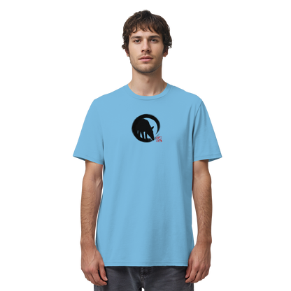 Zen Tapir im japanischen Enso Kreis - Organic Shirt