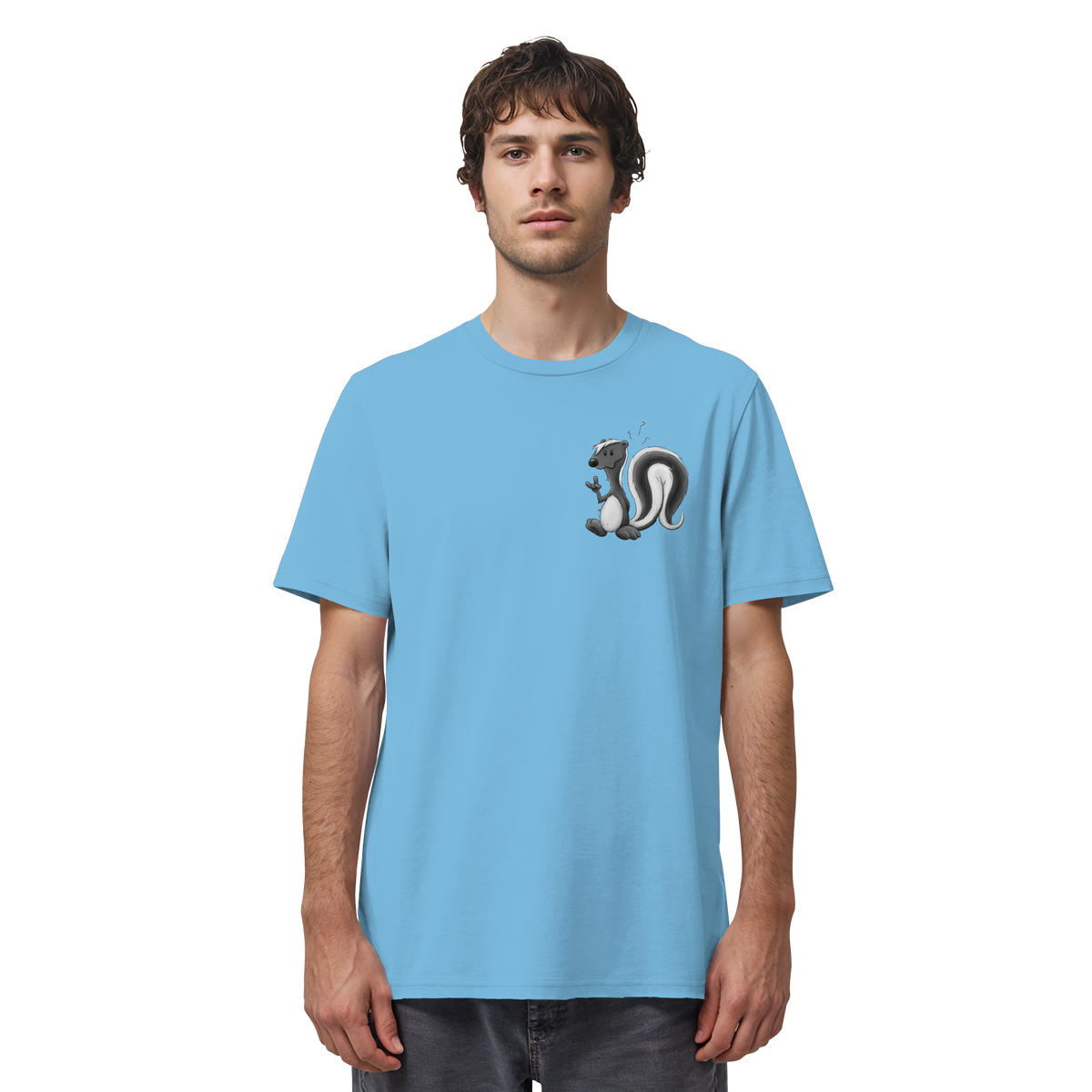 Lustig stinkiges Stinktier - Organic Shirt