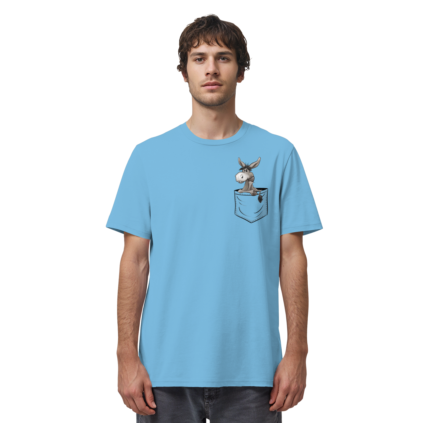 Bockiger Esel in Deiner Tasche - Organic Shirt