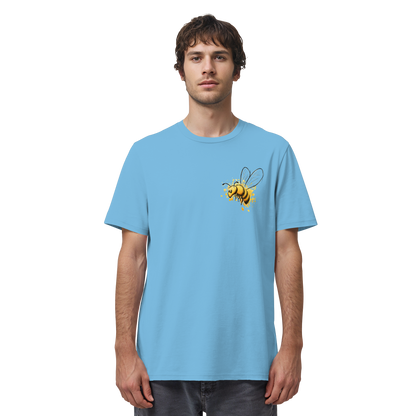 Lässige kleine Honig-Biene - Organic Shirt