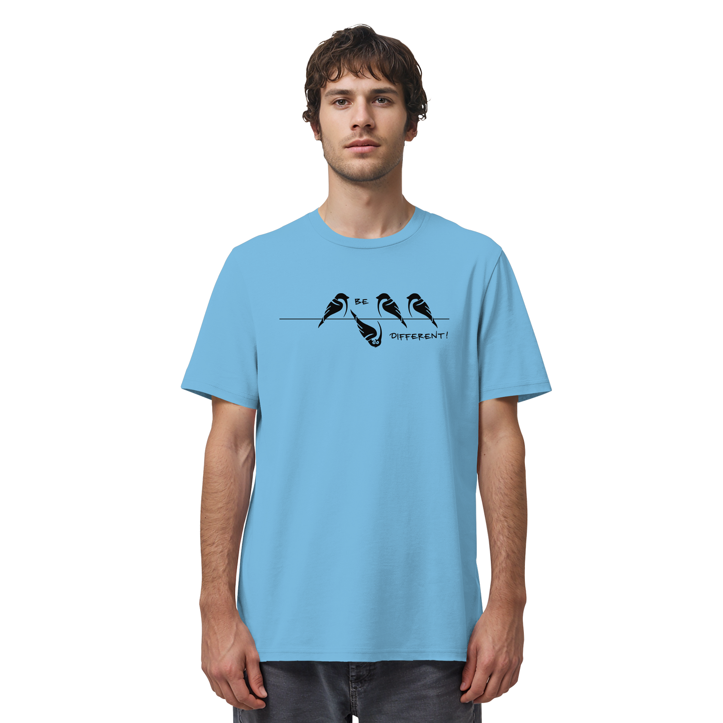 Sei anders, kleiner Spatz - Organic Shirt