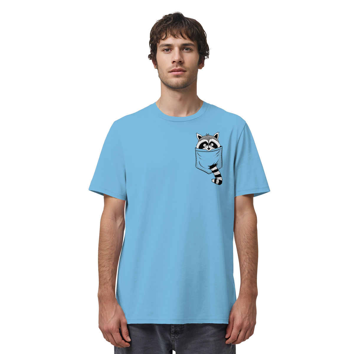 Waschbär in Deiner Tasche - Organic Shirt