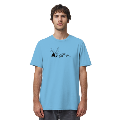 zauberhaft flatternde Tapir Fee - Organic Shirt