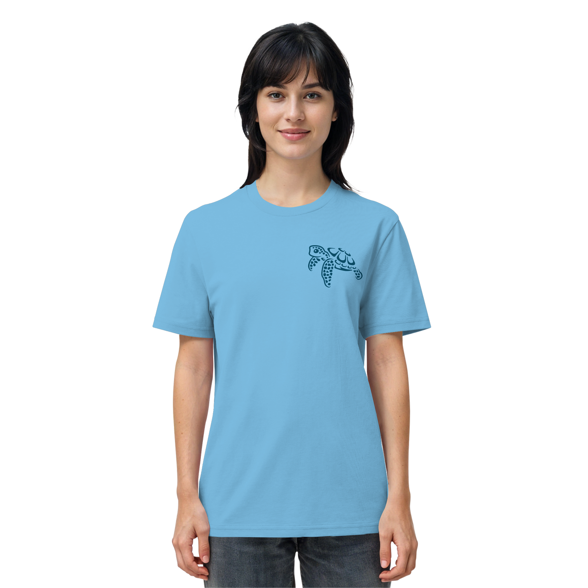 Lässig lustige Wasserschildkröte - Organic Shirt
