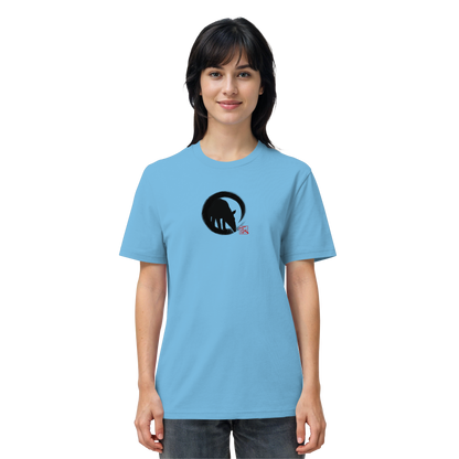 Zen Tapir im japanischen Enso Kreis - Organic Shirt