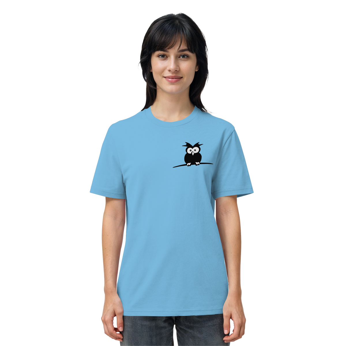 Kleine struppige Eule - Organic Shirt