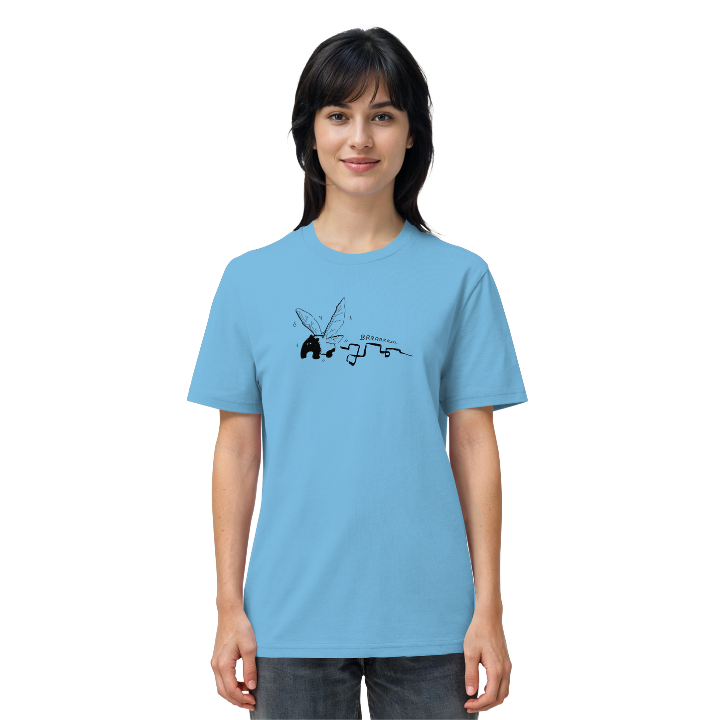zauberhaft flatternde Tapir Fee - Organic Shirt