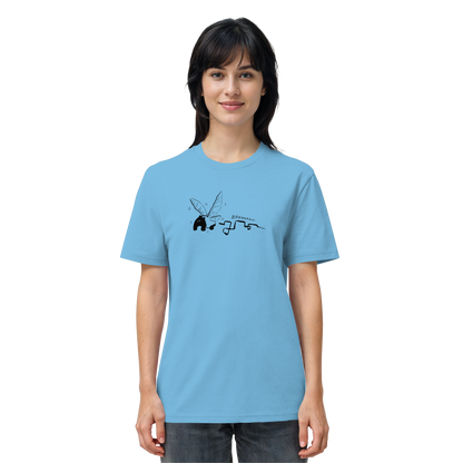 zauberhaft flatternde Tapir Fee - Organic Shirt