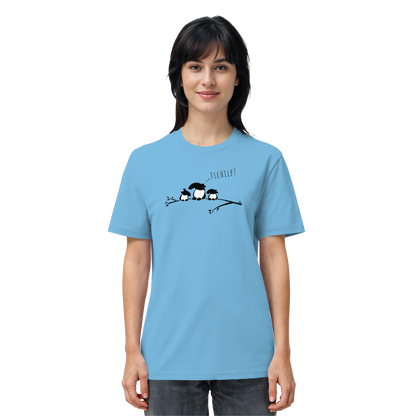 Drei kleine Tapir-Vögel - Organic Shirt