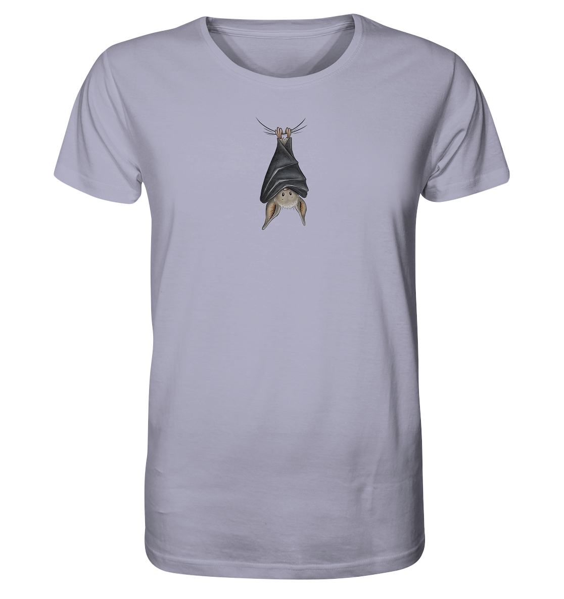 Lustig chillende Fledermaus - Organic Shirt