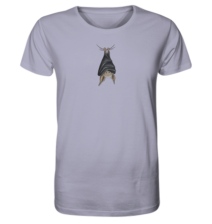 Lustig chillende Fledermaus - Organic Shirt
