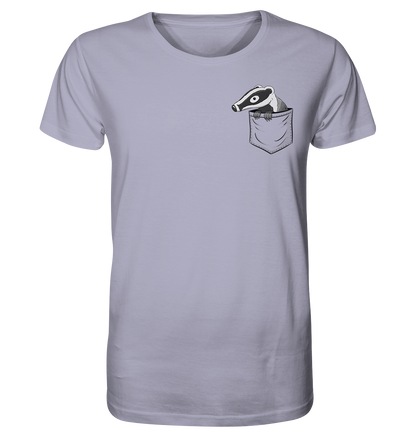 Lustig gemütlicher Dachs In der Tasche - Organic Shirt