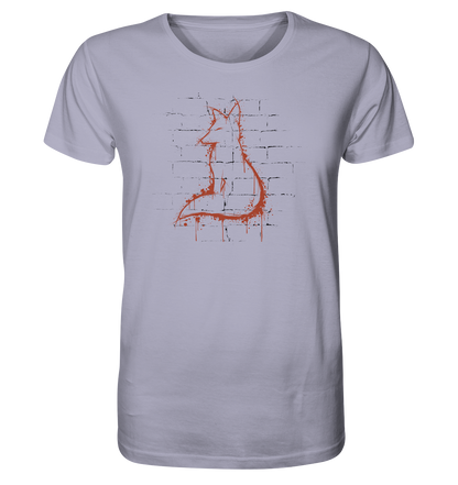Street Art Fuchs Silhouette - Organic Shirt