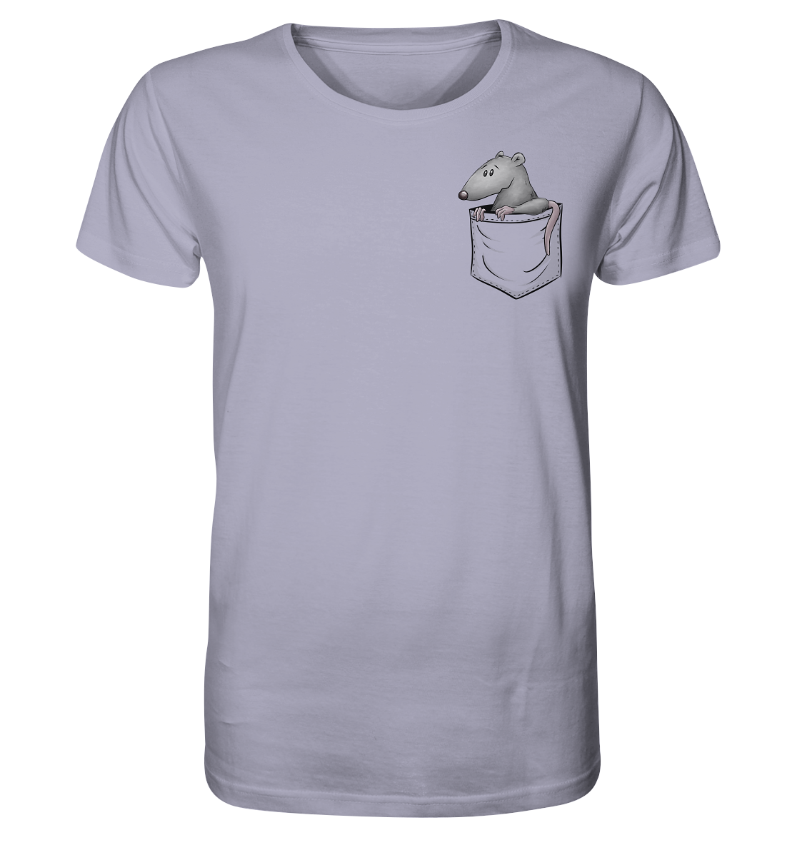 Kleine Ratte in der Tasche - Organic Shirt