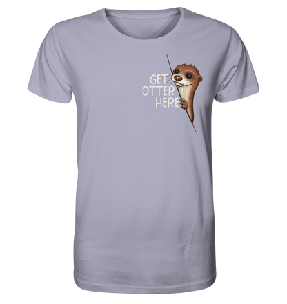 Get Otter Here | Lustiger Otter Kalauer - Organic Shirt