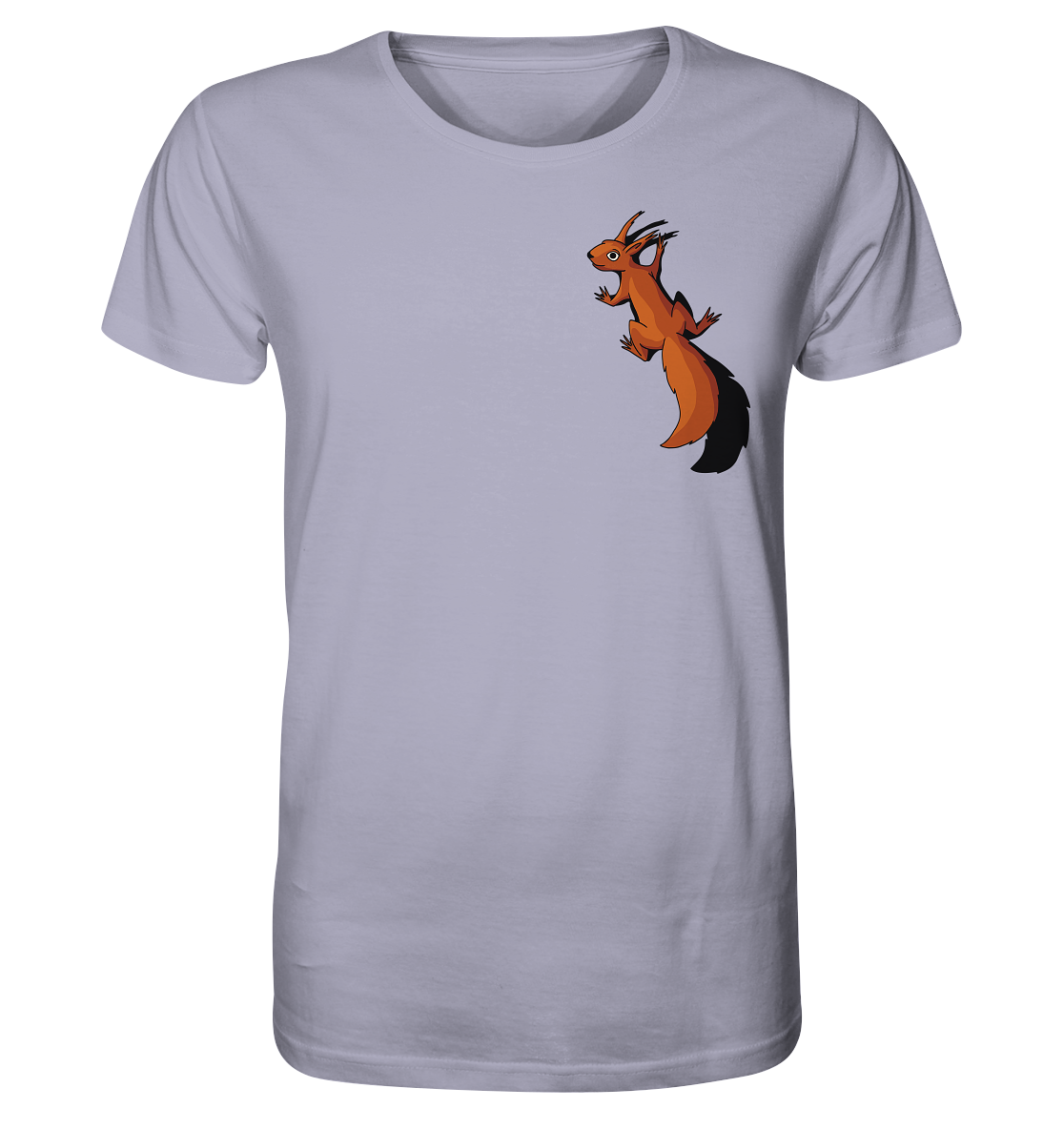 Süßes Eichhörnchen klettert - Organic Shirt
