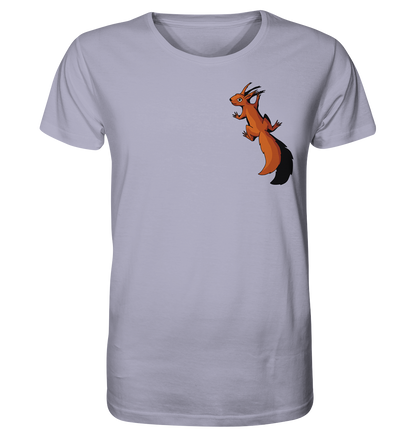 Süßes Eichhörnchen klettert - Organic Shirt