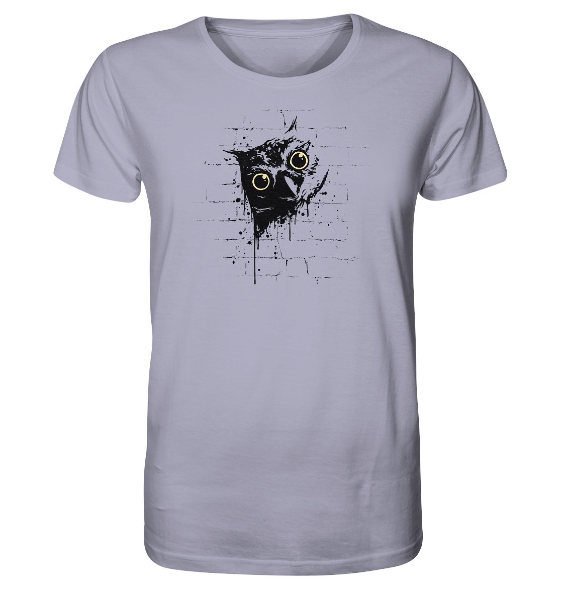 Lässige Street Art Eule - Organic Shirt