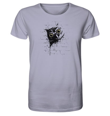 Lässige Street Art Eule - Organic Shirt