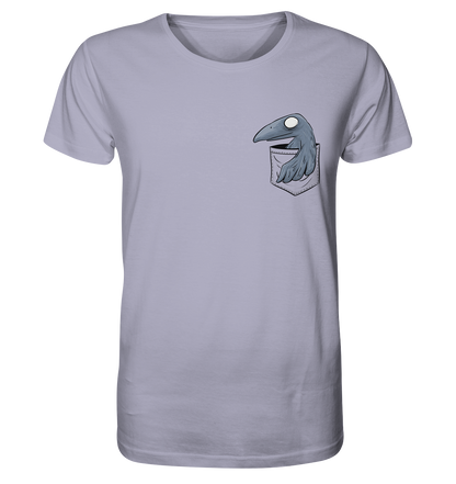 Grufti Rabe Krähe in der Tasche - Organic Shirt