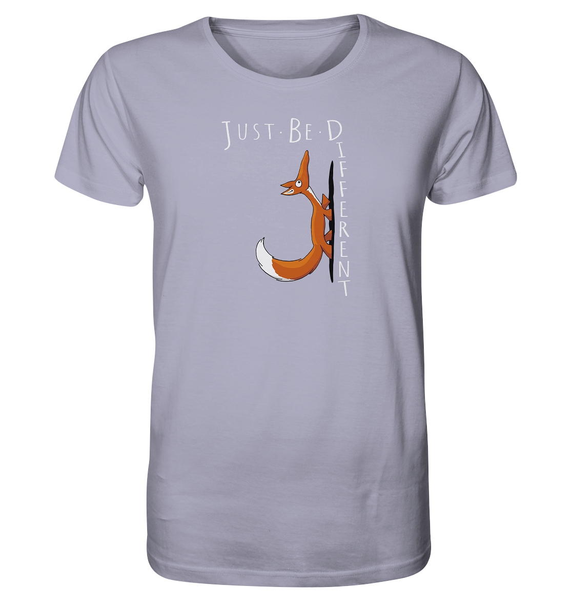 Just Be Different | Sei Anders, kleiner Fuchs - Organic Shirt