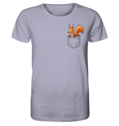 Lässiges Eichhörnchen In Tasche - Organic Shirt