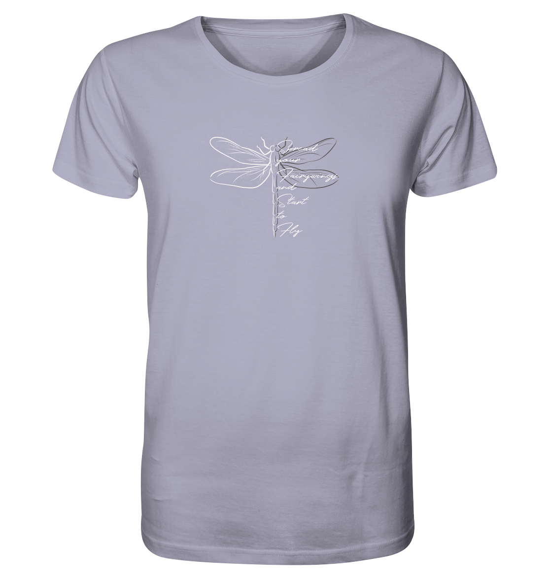 Breite die Flügel aus und flieg los | Libelle - Organic Shirt