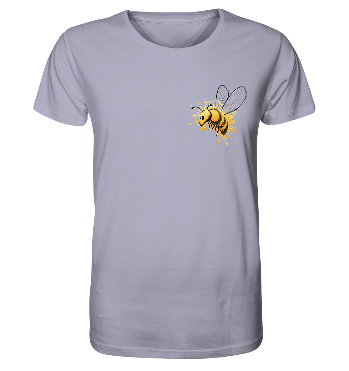 Lässige kleine Honig-Biene - Organic Shirt
