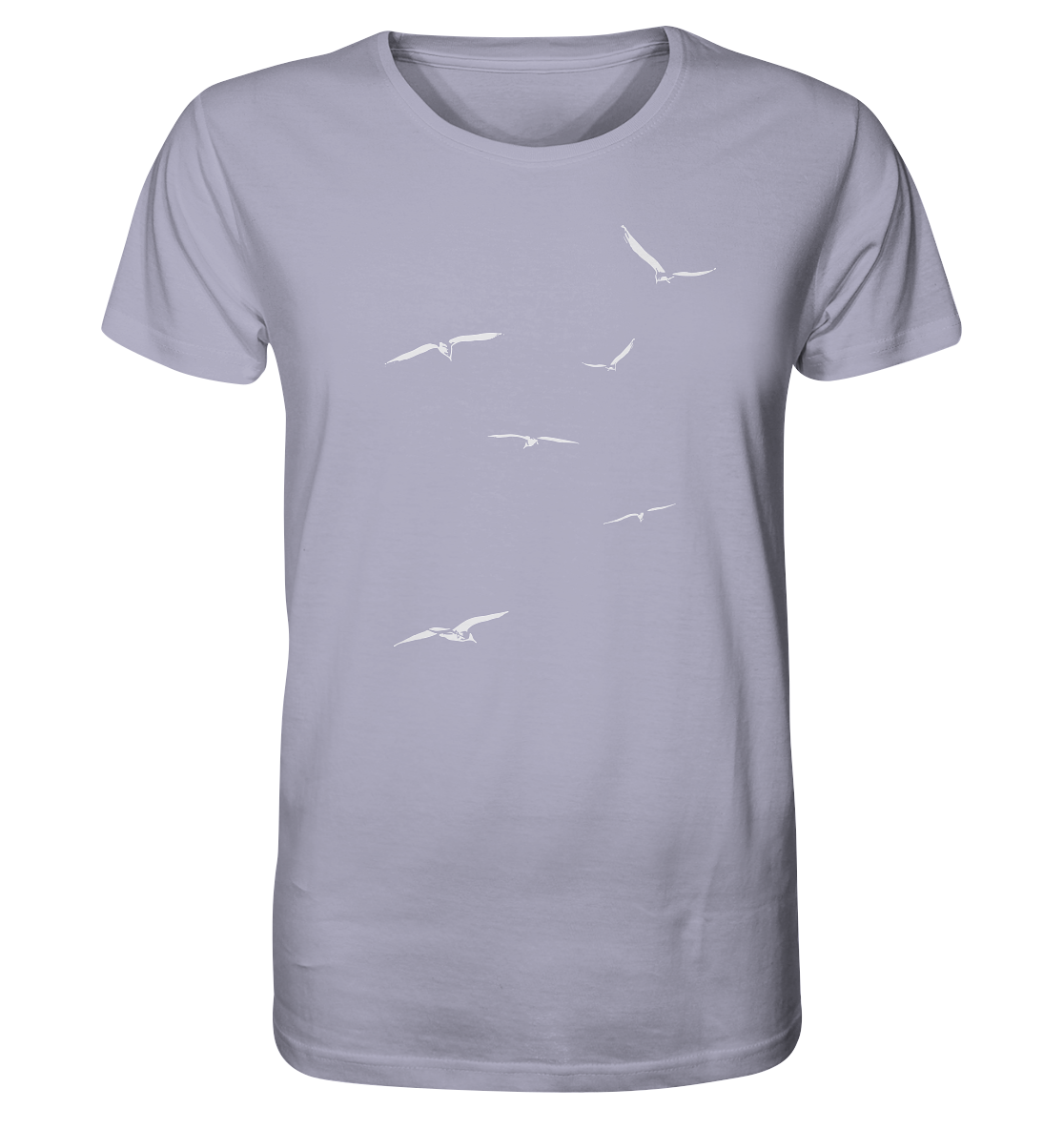 Vogelschwarm – Traum vom Fliegen - Organic Shirt