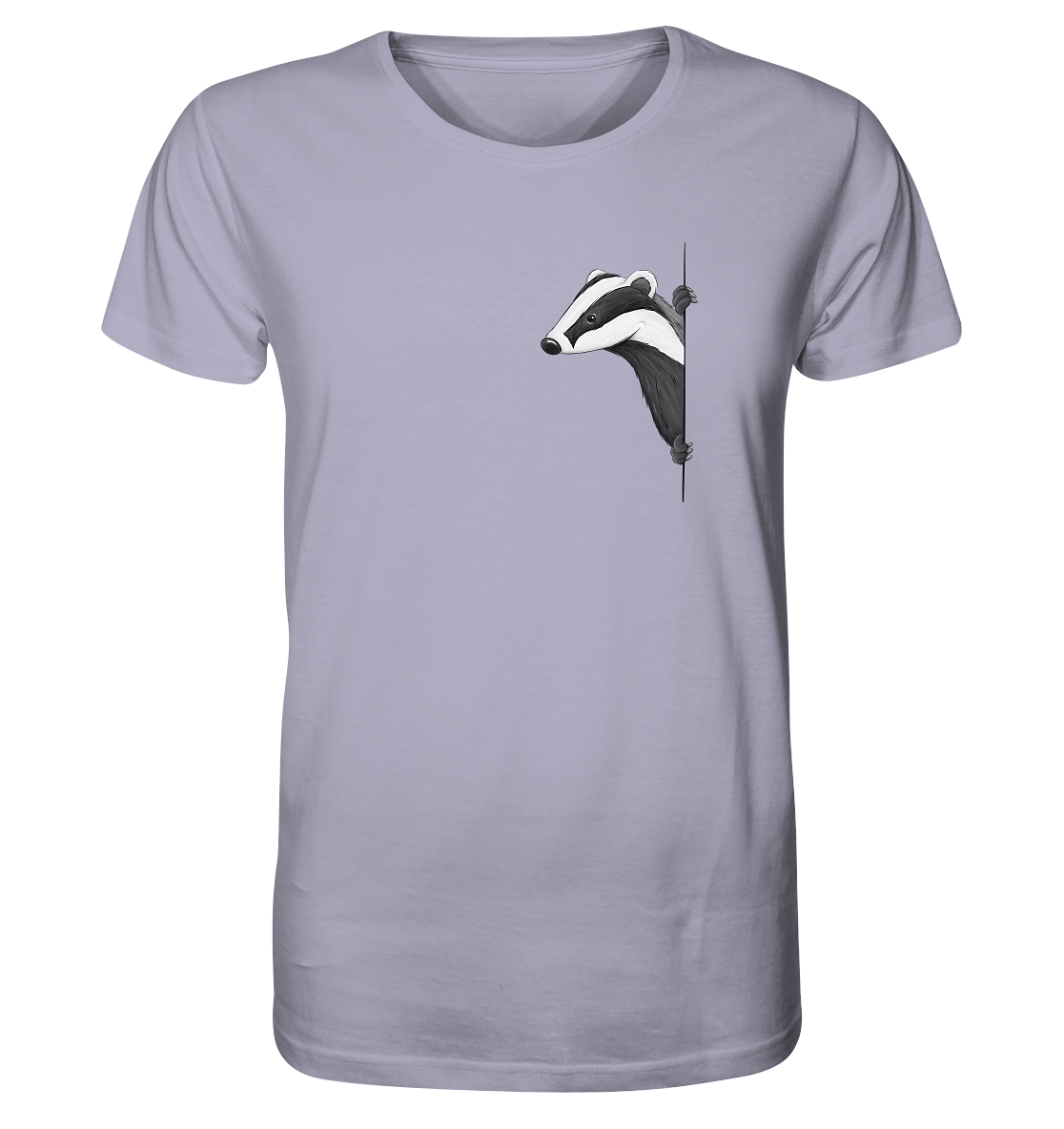 Lässiger Dachs Meister Grimbart - Organic Shirt