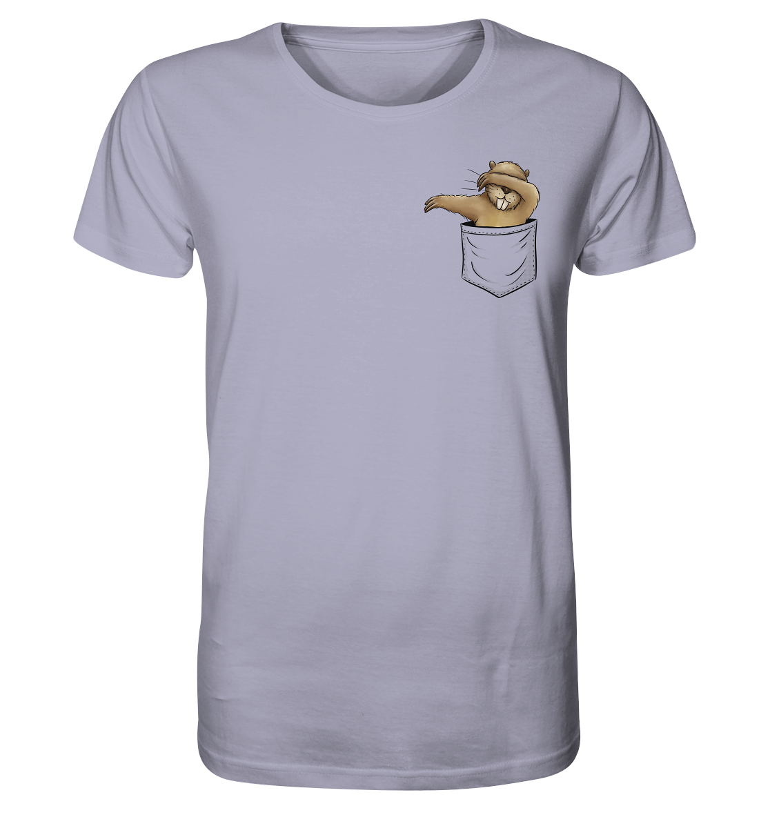 Dabbender Biber in Deiner Tasche - Organic Shirt