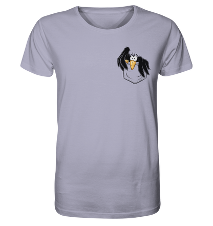 Kleiner Rabe | schwarze Krähe In Tasche - Organic Shirt