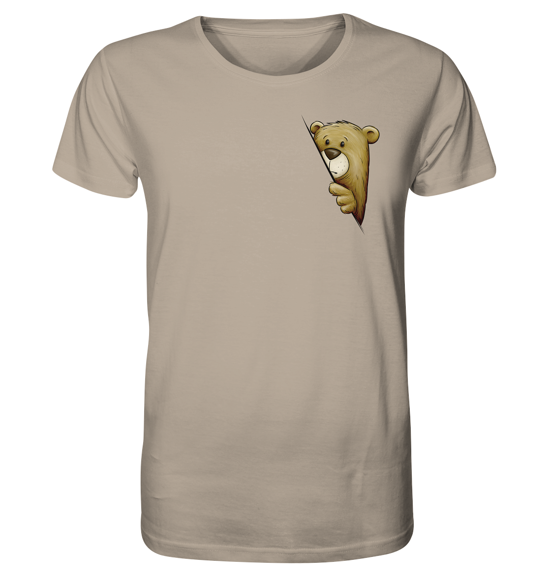 Funky Bär Illustration - Organic Shirt