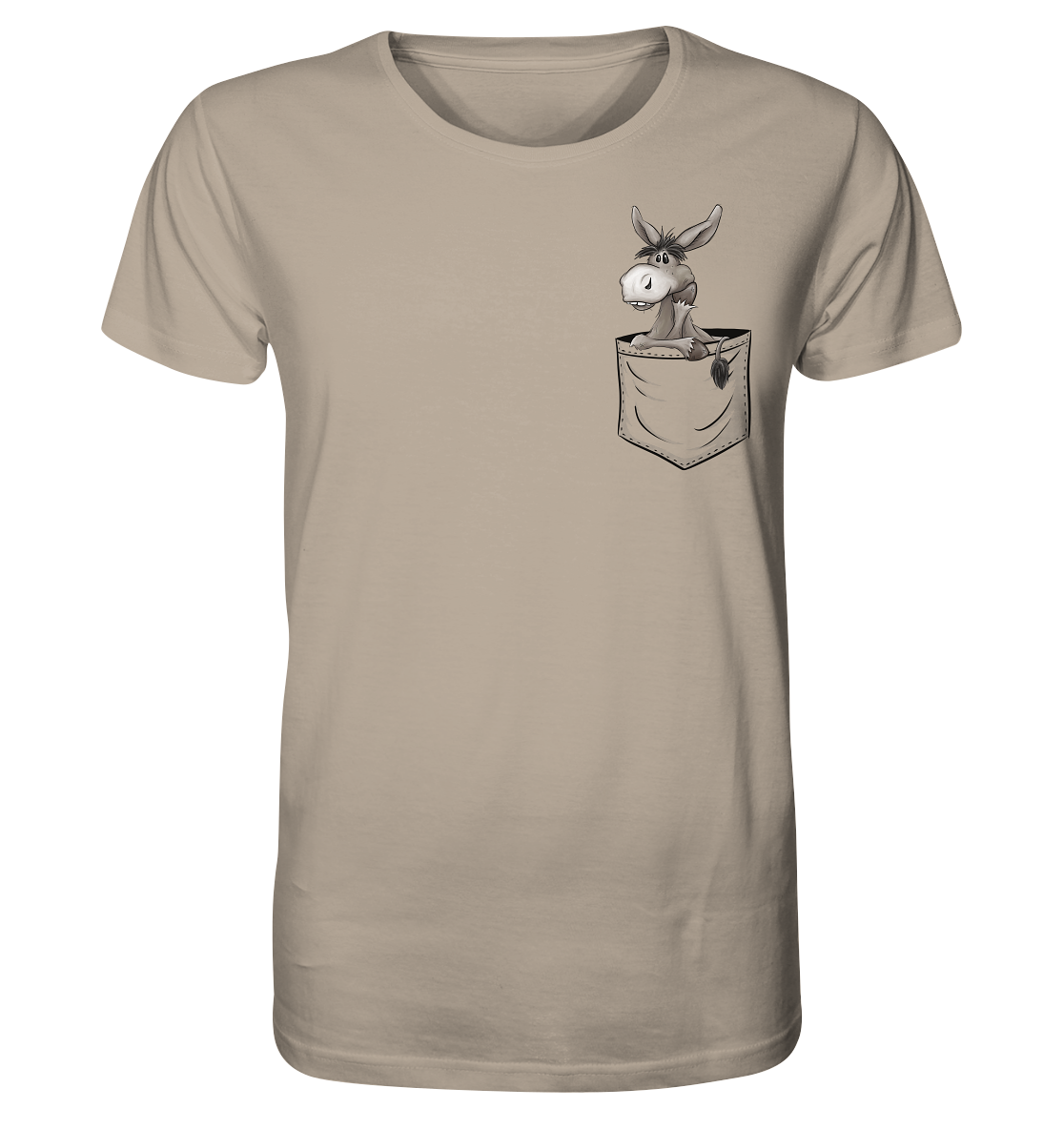 Bockiger Esel in Deiner Tasche - Organic Shirt