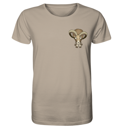 Bockiges Mufflon Widder Schafbock - Organic Shirt