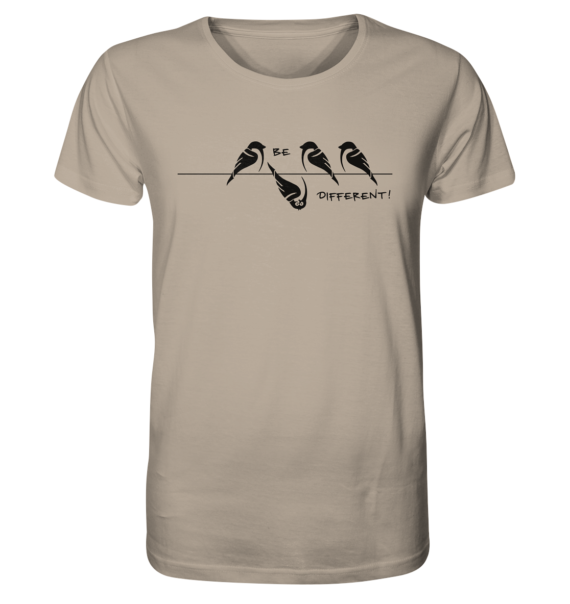 Sei anders, kleiner Spatz - Organic Shirt
