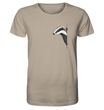 Lässiger Dachs Meister Grimbart - Organic Shirt