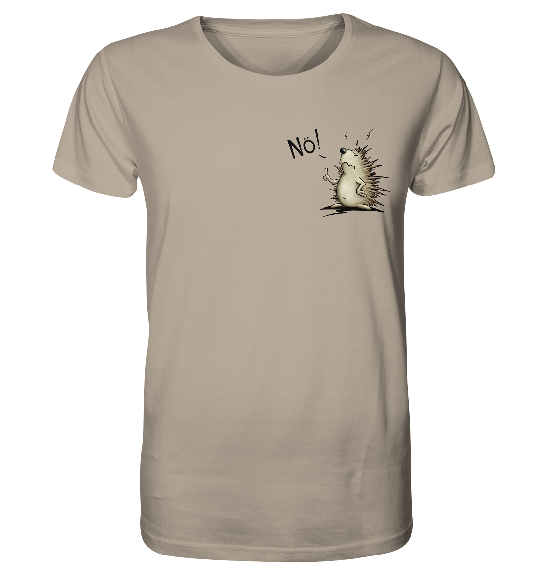 Nö! Grummeliger Igel - Organic Shirt