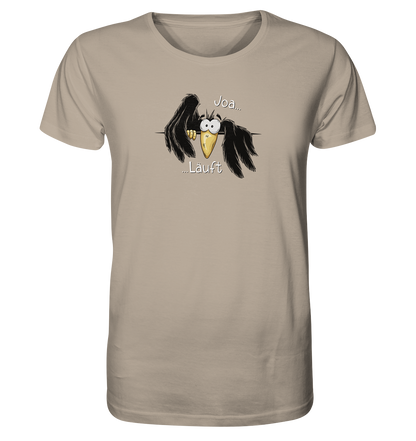 Joa Läuft Krähe gechillter Rabe - Organic Shirt