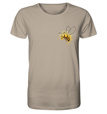 Lässige kleine Honig-Biene - Organic Shirt