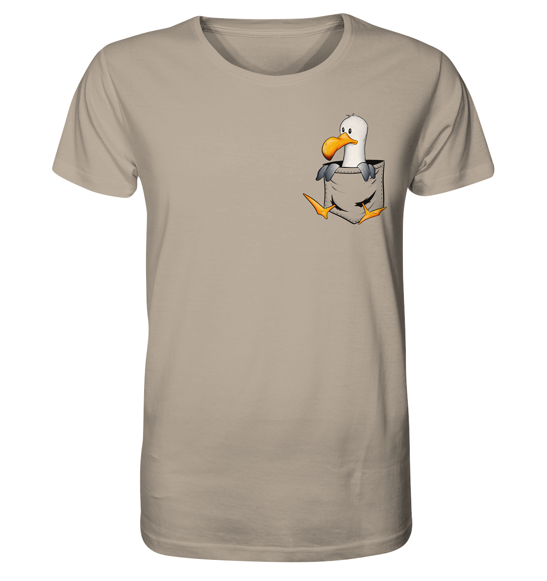 Kleine Möwe In Deiner Tasche - Organic Shirt
