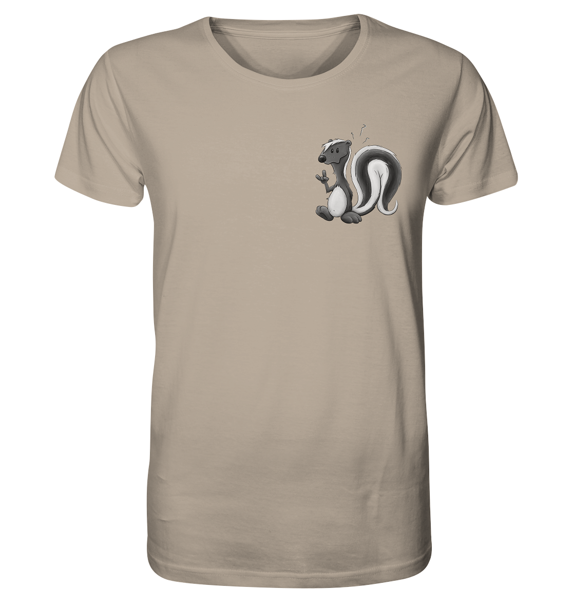 Lustig stinkiges Stinktier - Organic Shirt