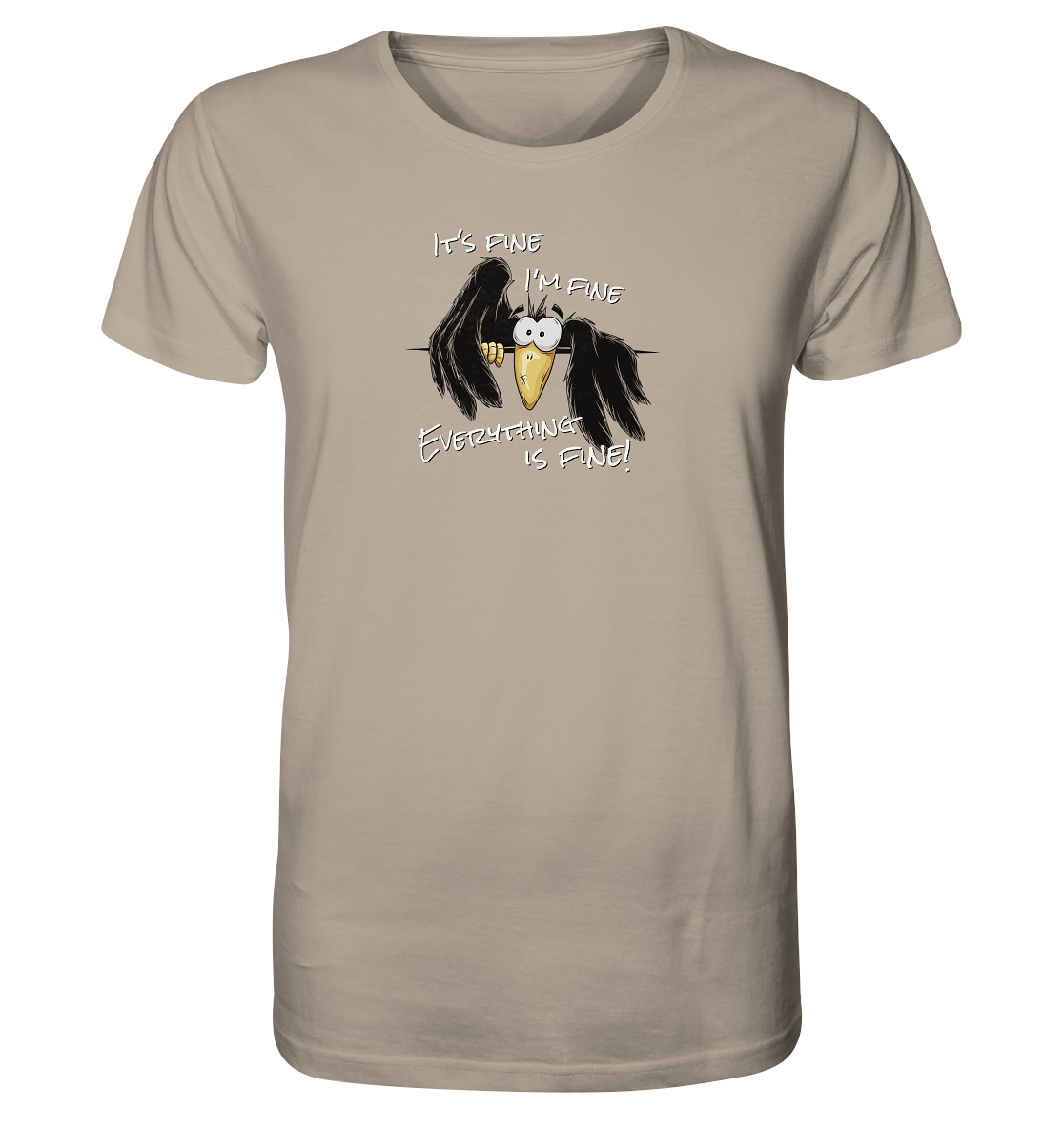 I’m Fine Rabe | Alles Gut Krähe - Organic Shirt