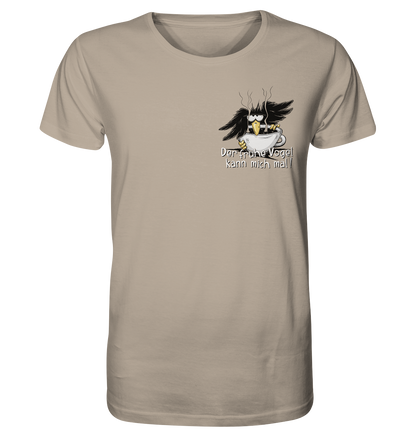 Der frühe Vogel kann mich mal | Kaffee Rabe - Organic Shirt