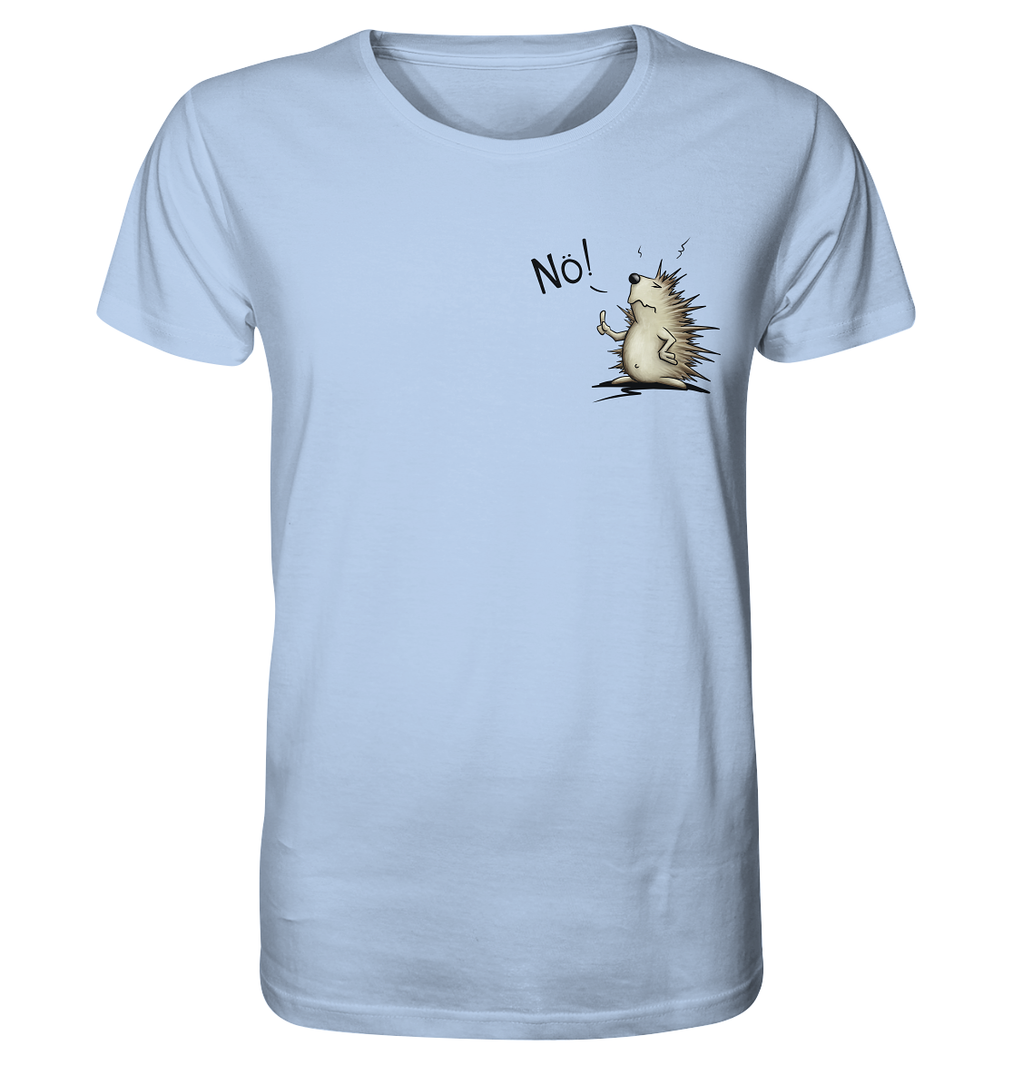 Nö! Grummeliger Igel - Organic Shirt